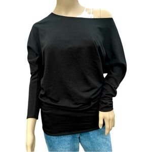 Nymphe Black Dolman Tunic Top SZ S! NEW!